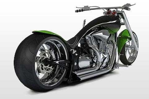 Die richtige Auspuffwahl kann auch ein Styling unterstützen. Auspuff Motorrad